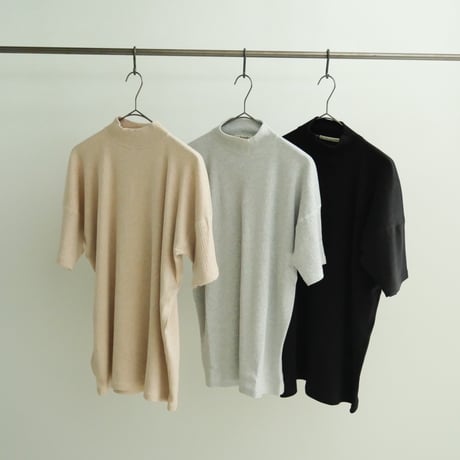 Olde Homesteader EXTRA COTTON RIB MOCK NECK S/S