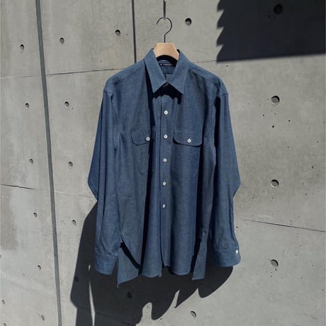 MAATEE&SONS CHAMBRAY WORK SHIRTS