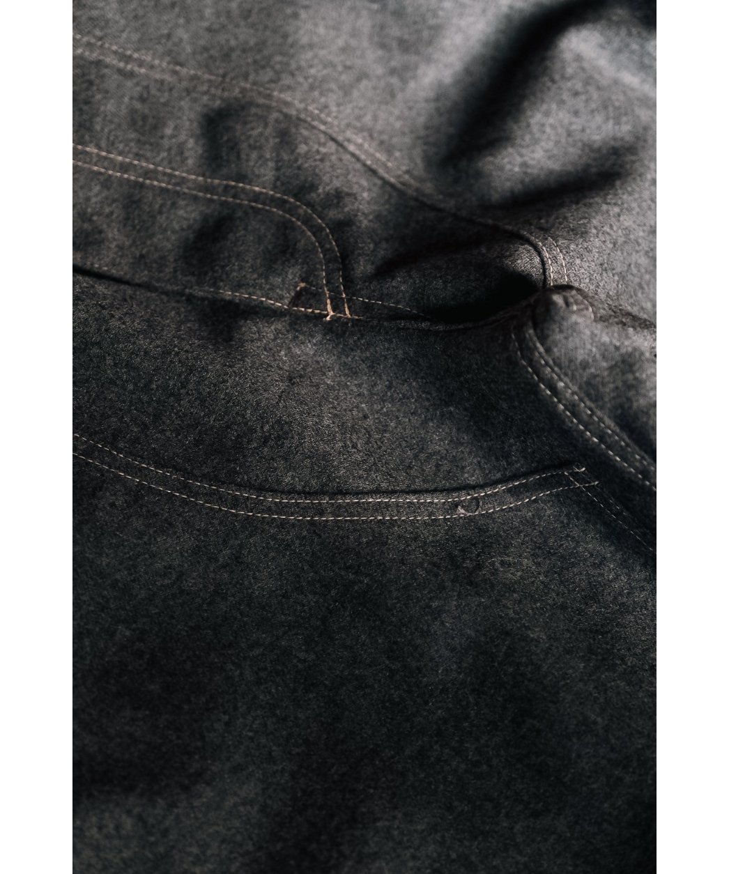 MAATEE&SONS WOOL FLANNEL DOUBLE-KNEE PT | Muste