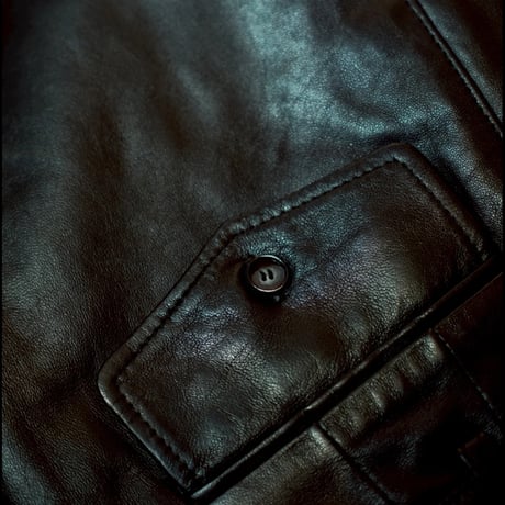BIBOJA High Waisted Flare Trousers - LAMB LEATHER