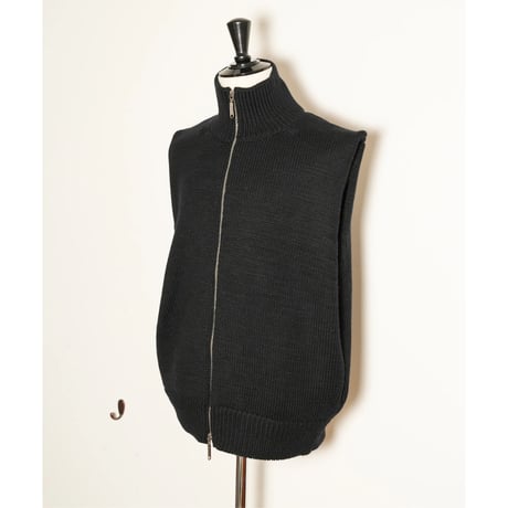 Olde H & Daughter Ex. WOOSTED WOOL DRIVERS KNIT VEST