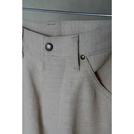 MAATEE&SONS LINEN PAINTER PANTS