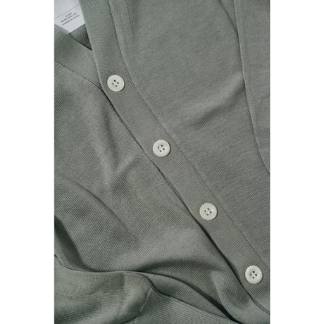 【more variation】Olde H & Daughter SILK PLAIN STITCH CARDIGAN