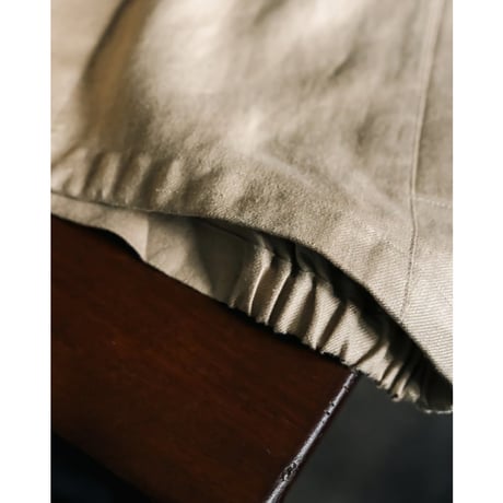 THE CLASIK LINEN HEMP TWILL SHARK COLLAR JACKET