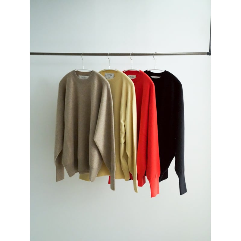 Olde H & Daughter AGED CASHMERE PLAIN STITCH CR