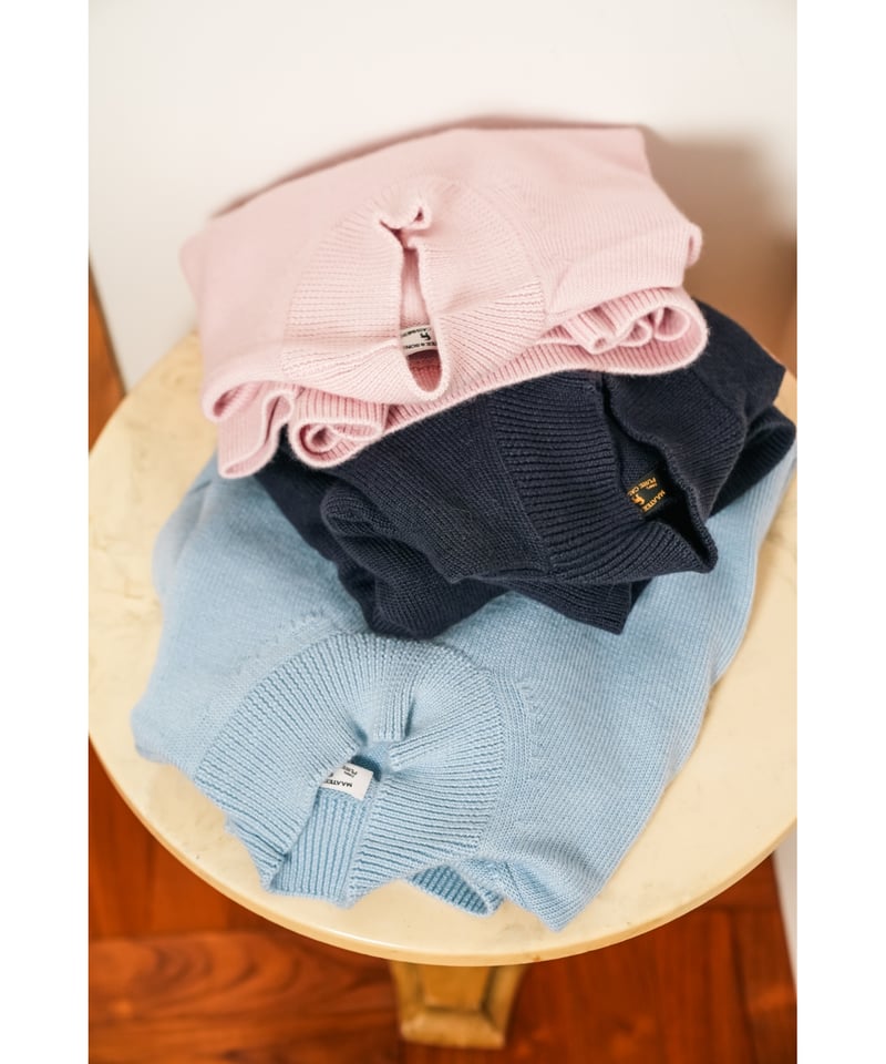 MAATEE&SONS 梳毛CASHMERE多本撚 ニットCHERRY MAATEE&SONS 梳毛CASHMERE多本撚 ニットCHERRY - メルカリ
