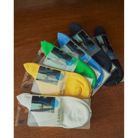 RANGL "KNIGHT" 和紙 ANKLE SOCKS