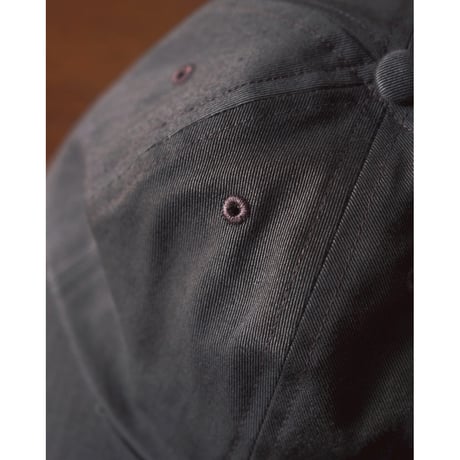 ULTERIOR  WASHED VINTAGE TWILL 6 PANELED CAP