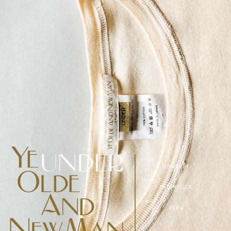 YE OLDE & NEW MAN "UNDER" INTERLOCK L/S "narrow neck"