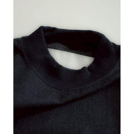 nonnotte "Super 120s Light Inlay Melton" Draping C/N Pullover