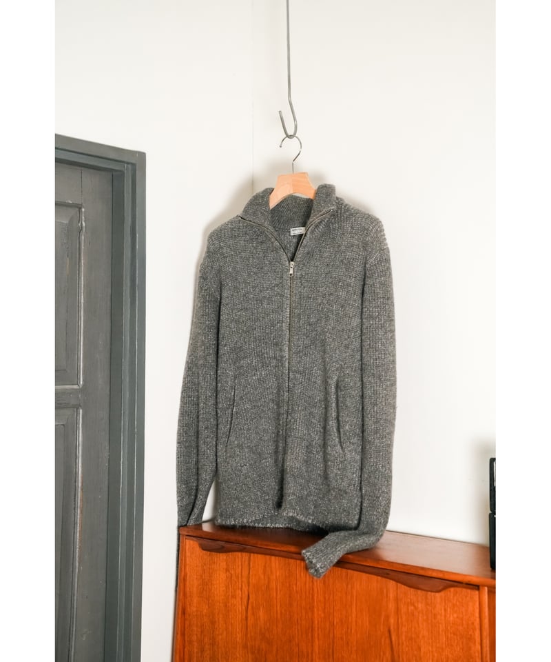 MAATEE&SONS RBALPACA-CASHMERE 畦ひょっとこ起毛ZIP SWEAT MAATEE&SONS RBALPACA-CASHMERE 畦ひょっとこ起毛ZIP SWEAT