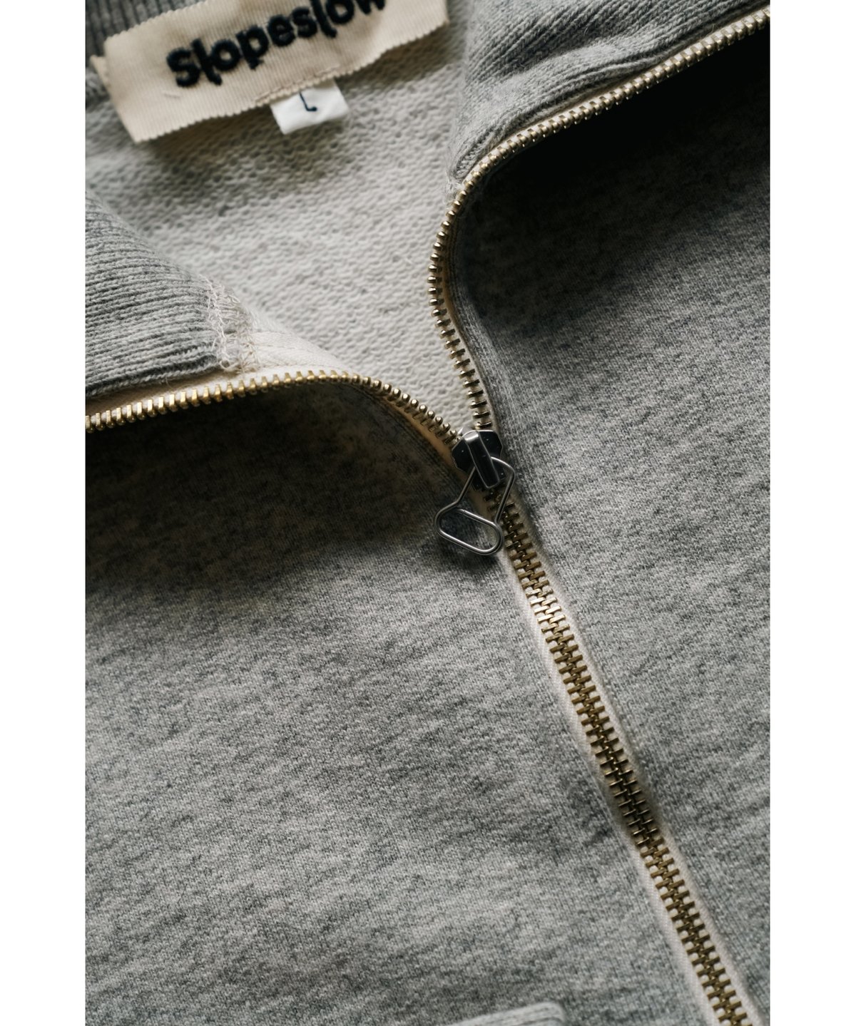 SLOPESLOW WOOL FRENCH TERRY ハーフジップ Slopeslow Ex.WOOL FRENCH TERRY HALF ZIP SWEATSH