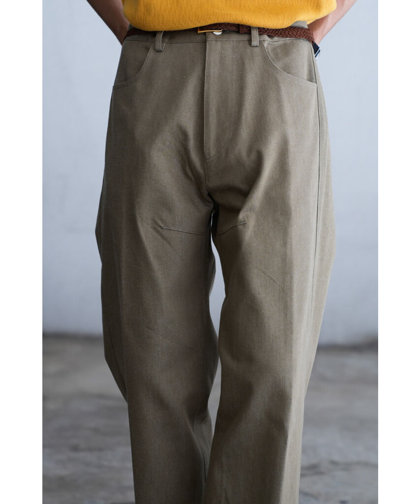 nonnotte 2DARTS 5POCKET TROUSERS WIDE STRAIGHT