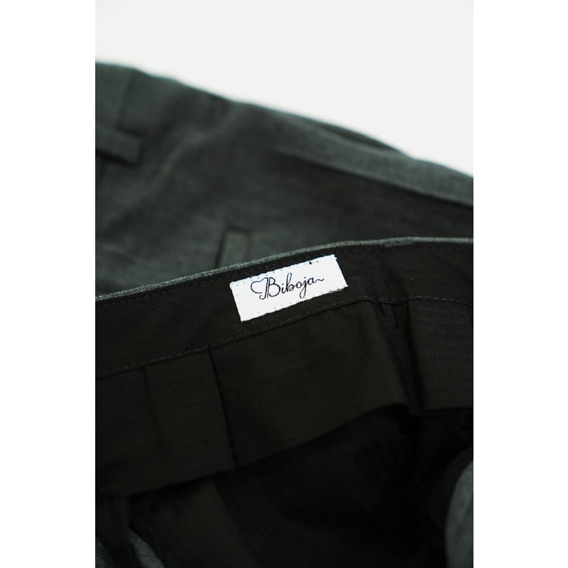 BIBOJA High Waisted Flare Trousers - No Pleat/S