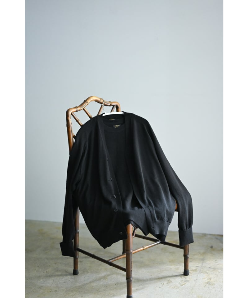 MAATEE&SONS Ex. COMBI V CARDIGAN / P/O CREW NE