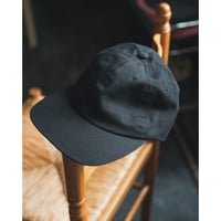 ULTERIOR  WASHED VINTAGE TWILL 6 PANELED CAP