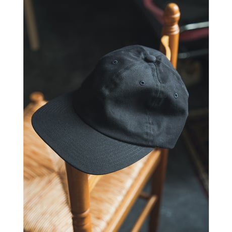 ULTERIOR  WASHED VINTAGE TWILL 6 PANELED CAP