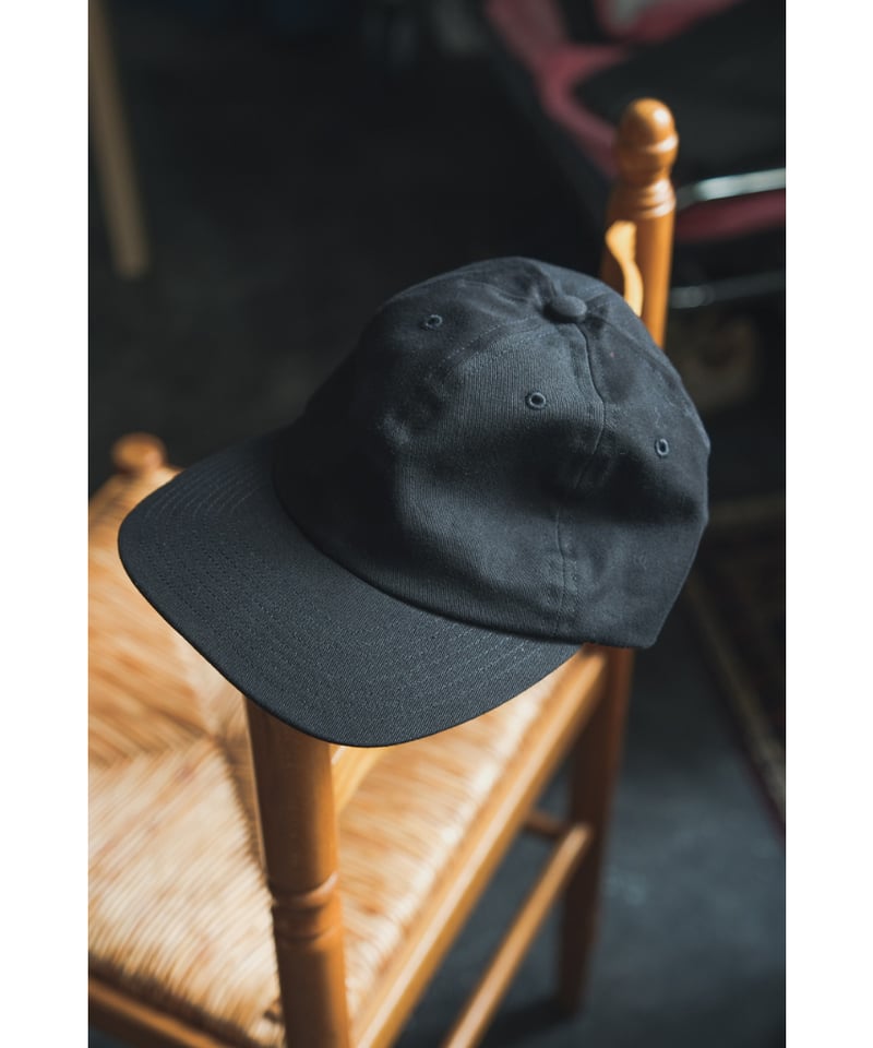 ULTERIOR WASHED VINTAGE TWILL 6 PANELED CAP |