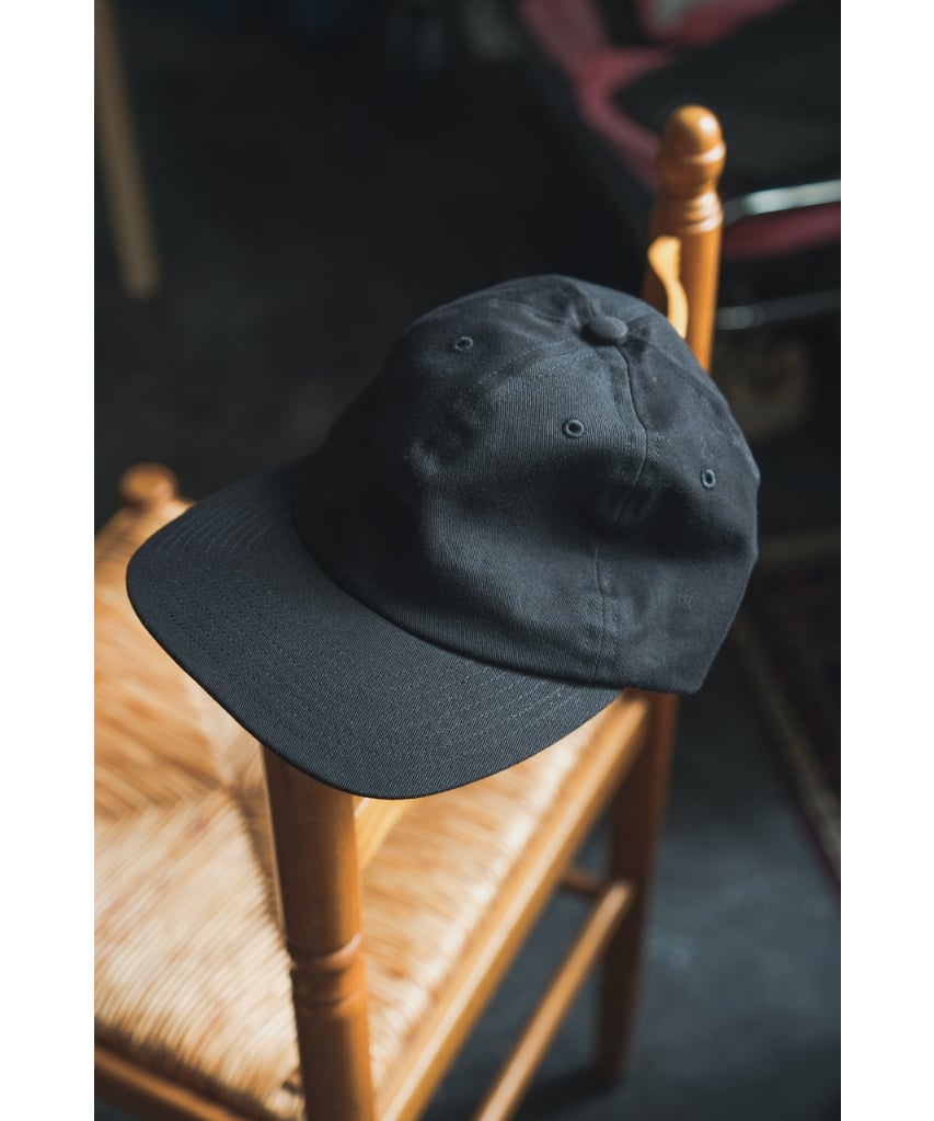ULTERIOR WASHED VINTAGE TWILL 6 PANELED CAP |