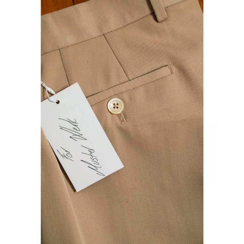 BIBOJA High Waisted Flare Trousers - No Pleat/S