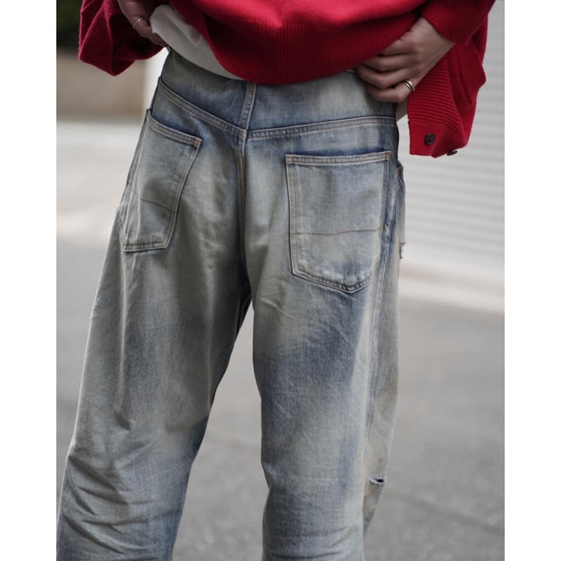 ANCELLM 5P SELVEDGE DENIM PANTS USED | MusterWerk