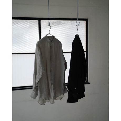 MAATEE&SONS "極上LINEN薄" PULL OVER SHIRT