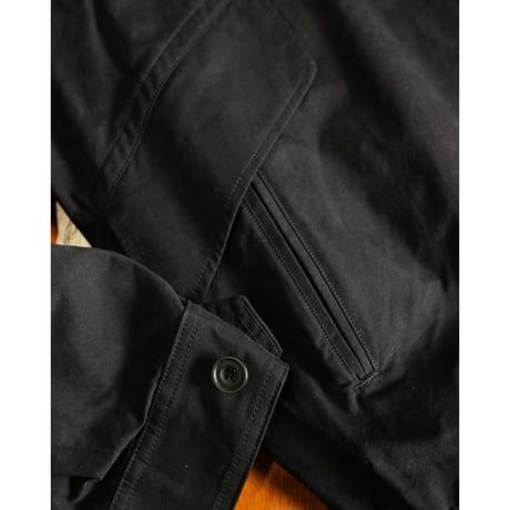 ULTERIOR Ex. WAXED WEATHER ZIP UP SPORTS JKT