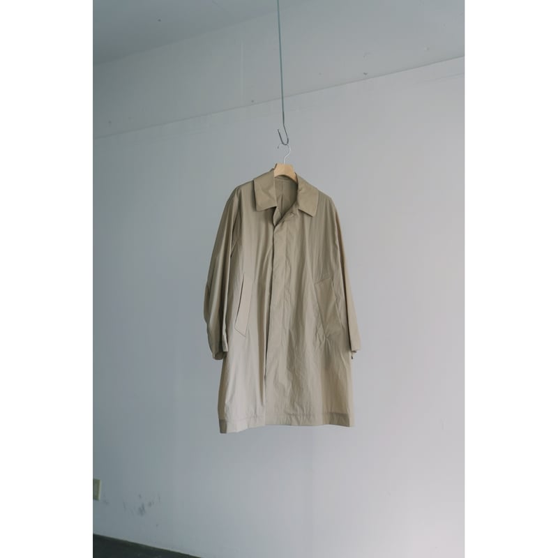 【MAATEE&SONS】CRISPY COAT（ベージュ、サイズ2） MAATEE&SONS CRISPY COAT 