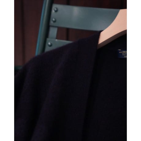 MAATEE&SONS Ex. CASHMERE SHAGGY 2 N/B CARDIGAN