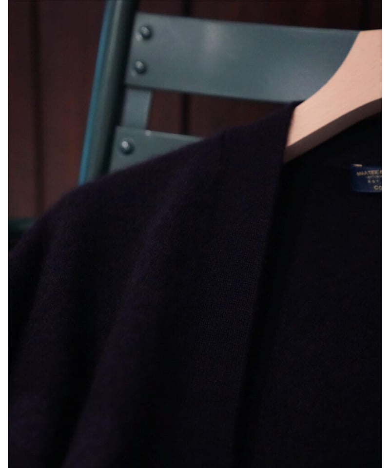 MAATEE&SONS Ex. CASHMERE SHAGGY CARDIGAN