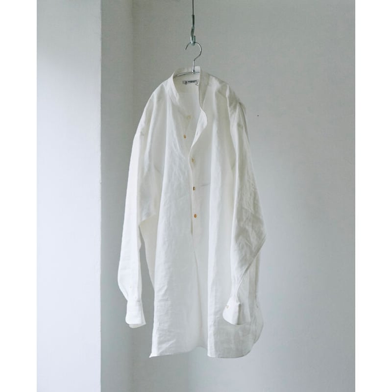 MAATEE&SONS 極上リネンPULLOVER SHIRTS(WHITE) MAATEE&SONS 極上