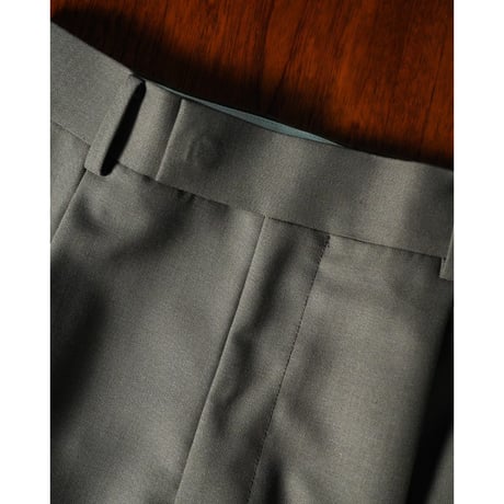 MAATEE&SONS SET UP TROUSER 2 "WOOLMOHAIR"