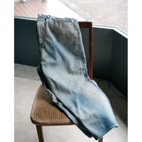 ANCELLM AGING WIDE DENIM 5P PANTS