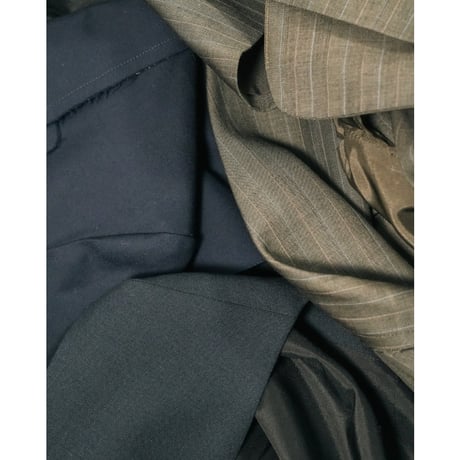 LEA BOBERG Ex. R.P.L. BLAZER - BRITISH HIGH TWIST WOOL/STANDEVEN