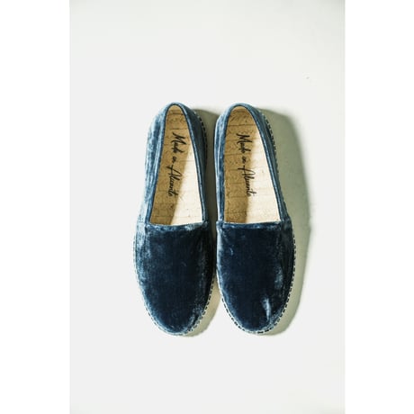 MADE IN ALICANTE VELVET ESPADRILLES
