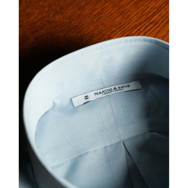 トップス MAATEE&SONS 25SS ELIZABETH SEASILK blue2 MAATEE&SONS 