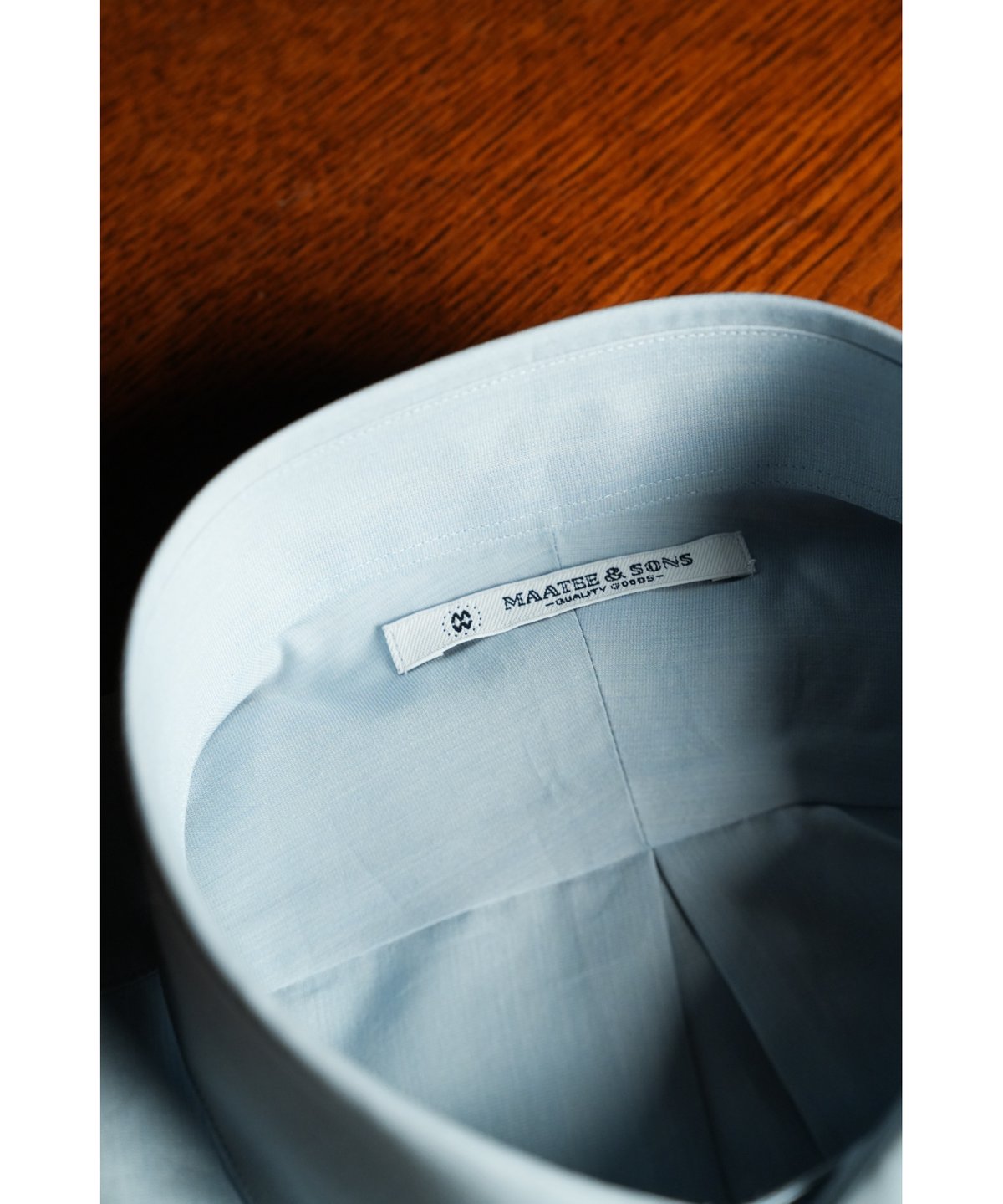 トップス MAATEE&SONS 25SS ELIZABETH SEASILK blue1 MAATEE&SONS 