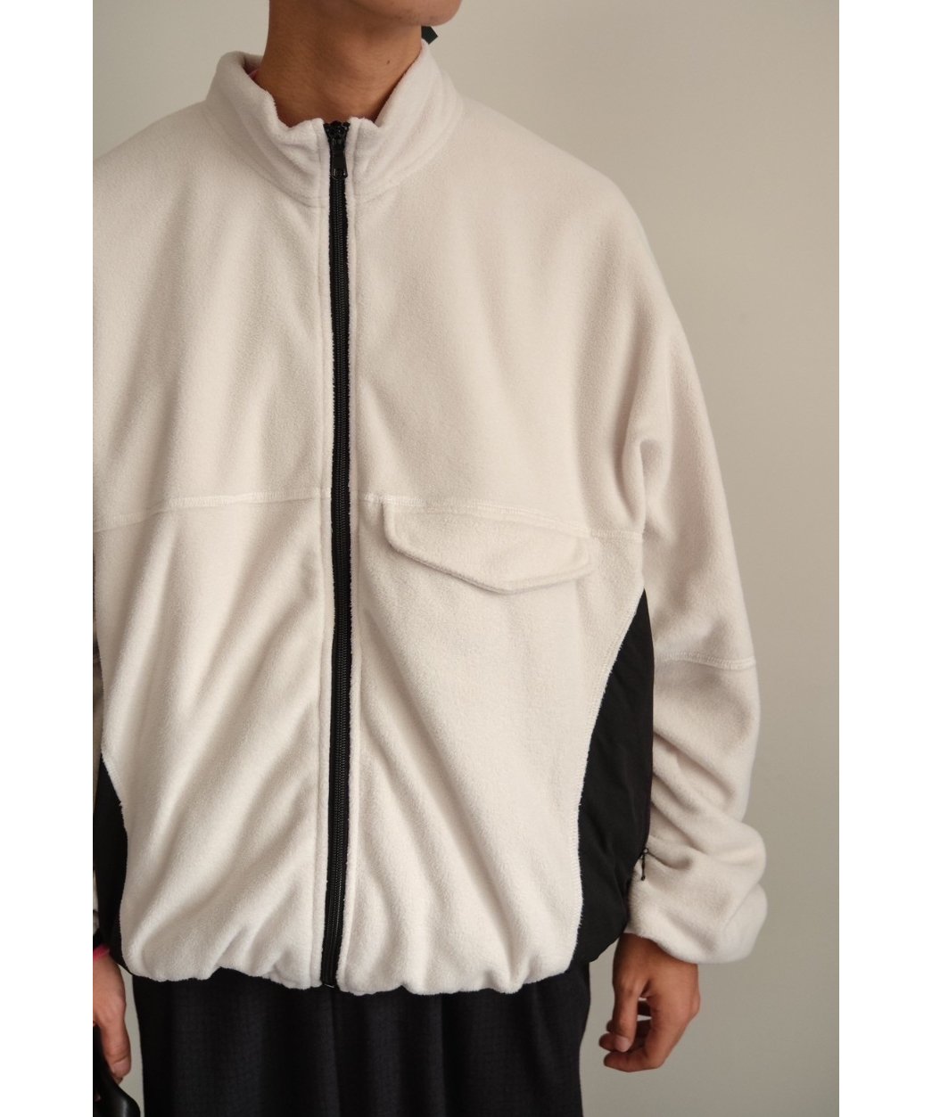 トップス ANCELLM FLEECE SWITCHING JACKET ANCELLM FLEECE SWITCHING JACKET | MusterWerk