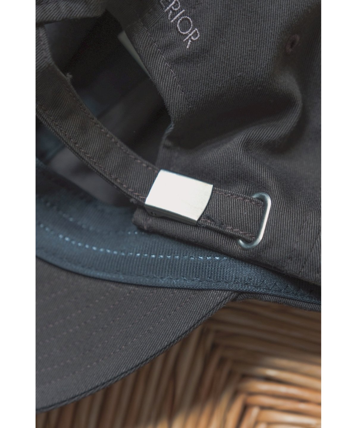 ULTERIOR WASHED VINTAGE TWILL 6 PANELED CAP | 