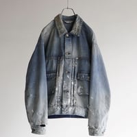 ANCELLM CRASH DENIM JACKET
