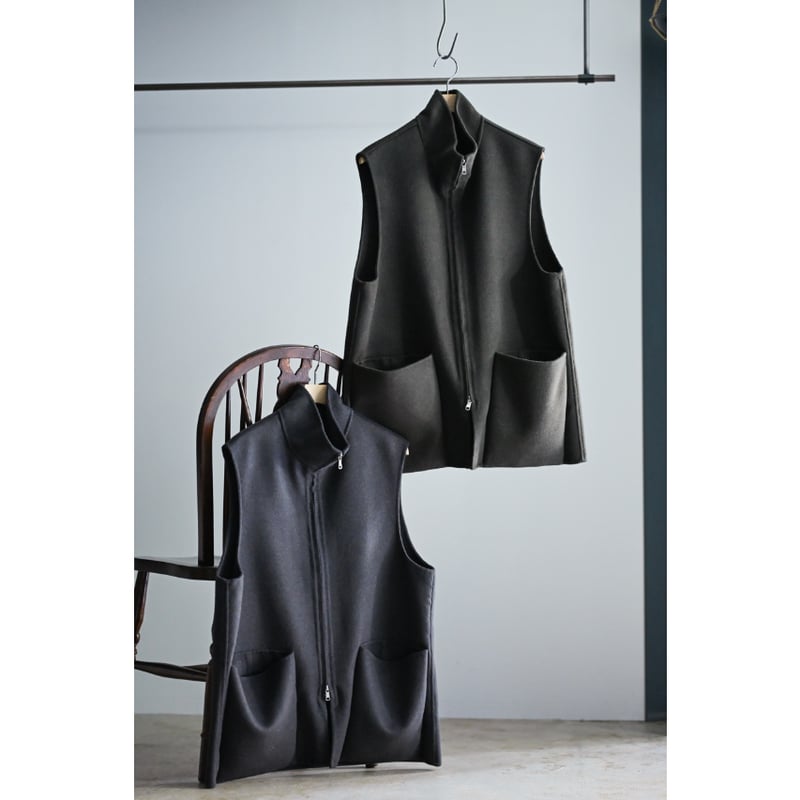 k*k様 maatee&sons CASHMERE W FACE BIG VES MAATEE&SONS 