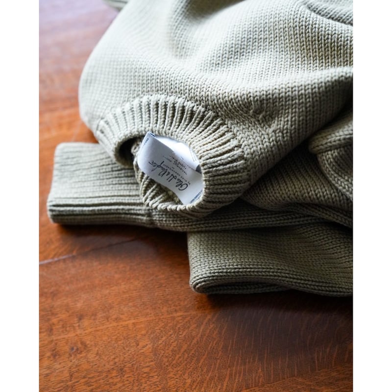 Olde H & Daughter Ex. WOOSTED WOOL CREW NECK P/