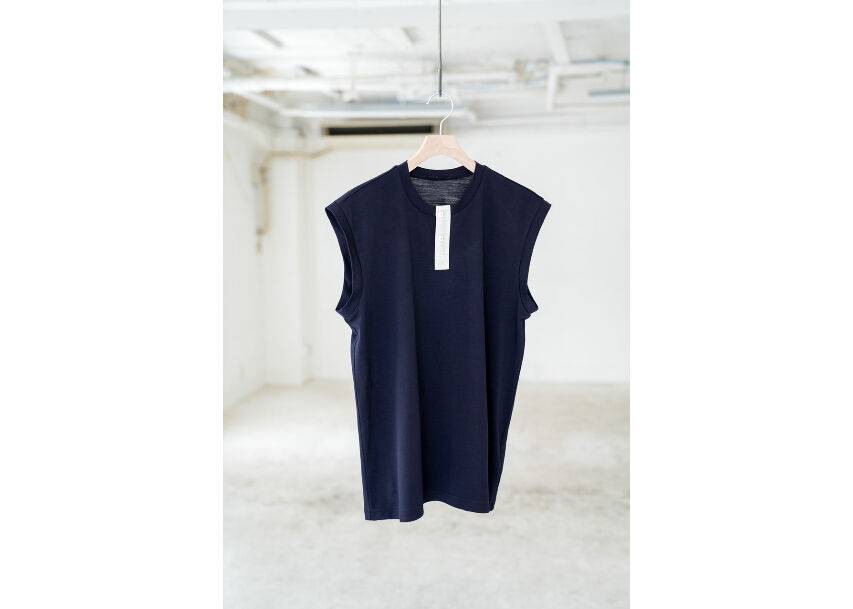 un/unbient WASHABLE WOOL NO-SLEEVE H/N | Muster