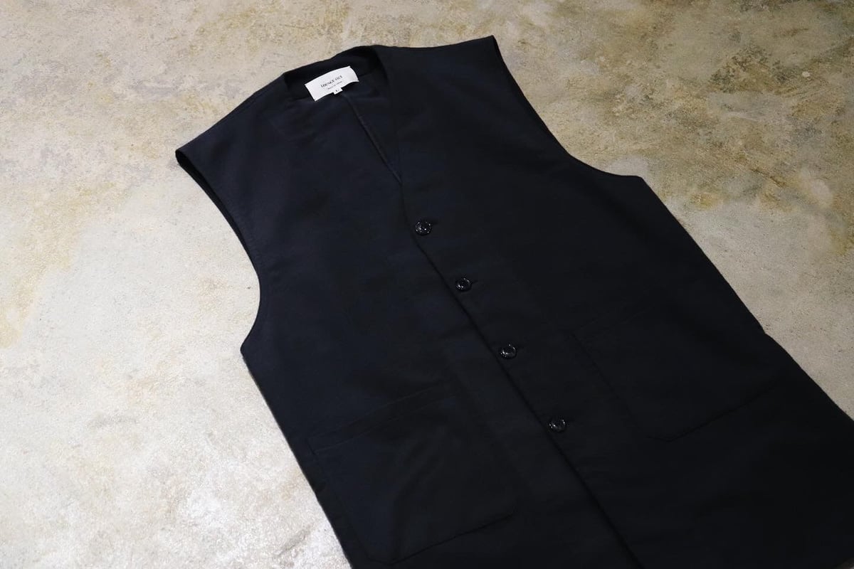 LOUNGE ACT Ex. HEAVY COTTON SILK LINER VEST