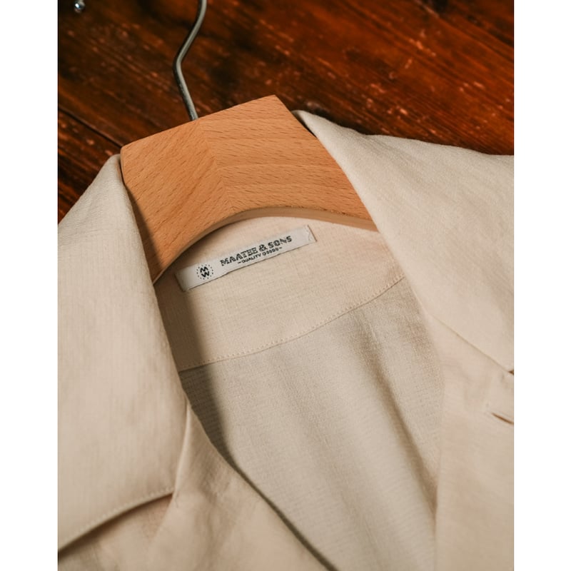 25ss maatee&sons 2 強撚シルクブレザー 25SS MAATEE&SONS シルク