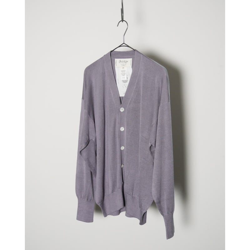 Olde H & Daughter SILK PLAIN STITCH CARDIGAN |