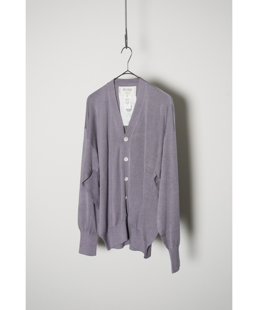 Olde H & Daughter SILK PLAIN STITCH CARDIGAN | Olde H & Daughter SILK PLAIN STITCH CARDIGAN |