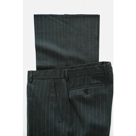 BIBOJA High Waisted Flare Trousers - No Pleat/Slanted Pockets