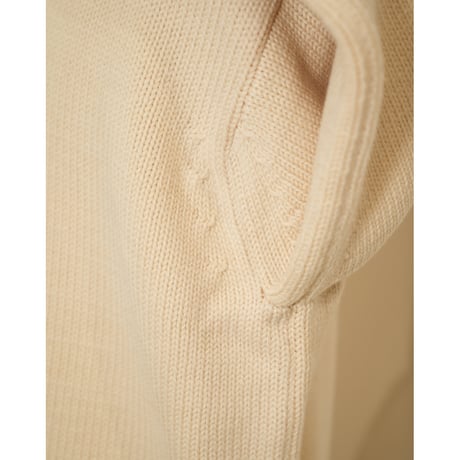 Olde H & Daughter WOOSTED WOOL CREW NECK P/O
