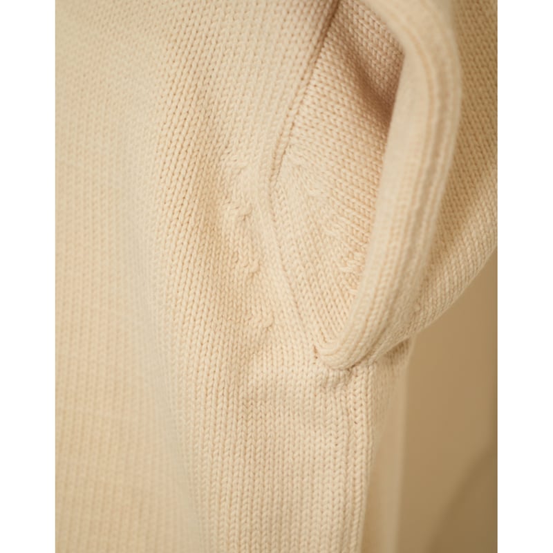 Olde H & Daughter WOOSTED WOOL CREW NECK P/O |